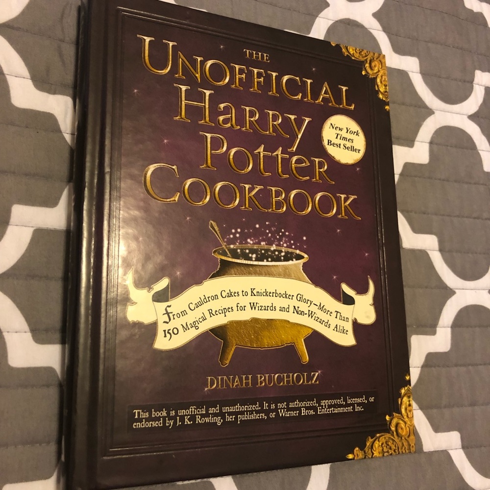 The Unofficial Harry Potter Cookbook NY Times Bestseller